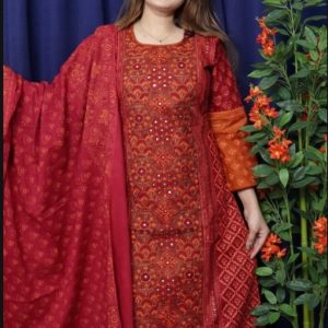 প্রিমিয়াম কটন থ্রি-পিস